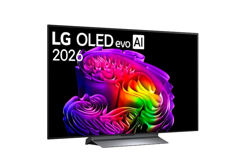 Foto inclinata TV OLED48G6S 2026